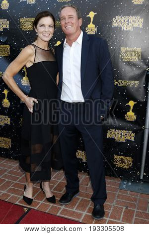 LOS ANGELES - JUN 28:  Susan Walters, Linden Ashby at the 43rd Annual Saturn Awards - Arrivals at the The Castawa on June 28, 2017 in Burbank, CA