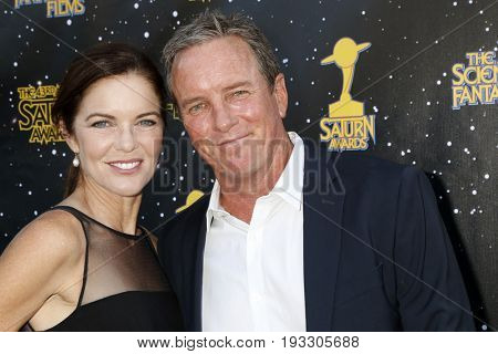 LOS ANGELES - JUN 28:  Susan Walters, Linden Ashby at the 43rd Annual Saturn Awards - Arrivals at the The Castawa on June 28, 2017 in Burbank, CA