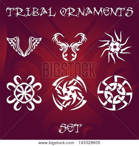 Tribal Ornaments Set 6.eps