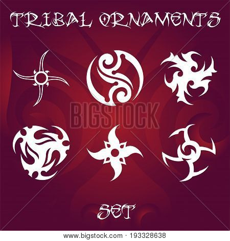 Tribal Ornaments Set 9.eps