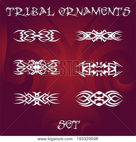 Tribal Ornaments Set 14.eps