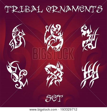 Tribal Ornaments Set 22.eps