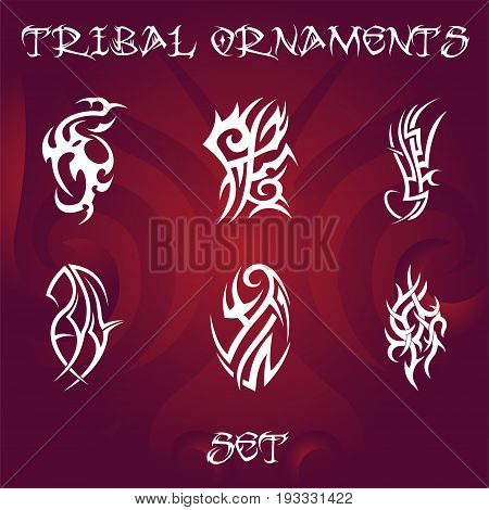 Tribal Ornaments Set 23.eps