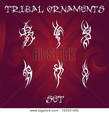 Tribal Ornaments Set 27.eps