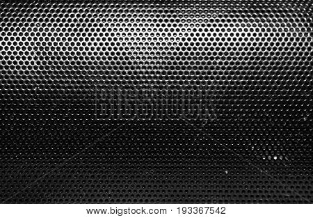 Speaker grille texture with a reflection spot high quality
