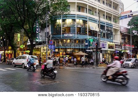 Street In Saigon, Vietnam