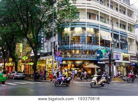 Street In Saigon, Vietnam