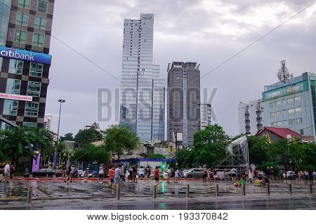 Street In Saigon, Vietnam