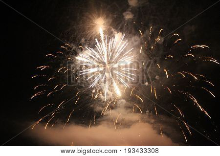 The final fireworks of 