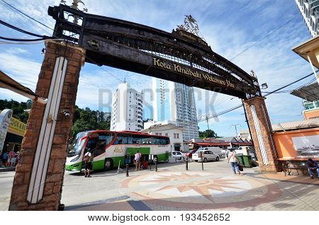 Jesselton Point Waterfront At Kota Kinabalu ,sabah