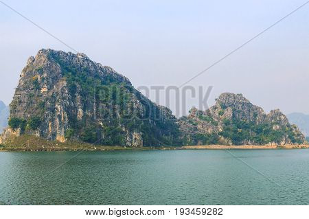 The Stunning And Unique View In A Limestone Valley