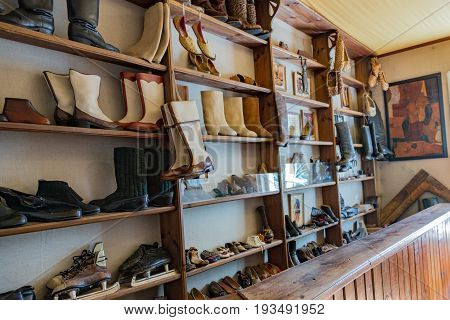 Russian Valenki Felt Boot Museum, Myshkin, Russia