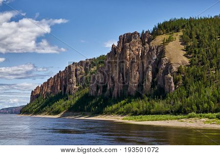 National heritage of Russia placed in republic Sakha, Yakutia, Siberia