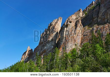 National heritage of Russia placed in republic Sakha, Yakutia, Siberia