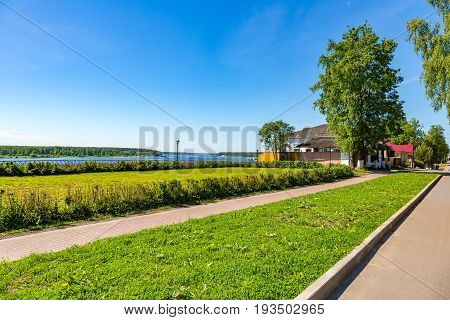 The Great Russian River Volga