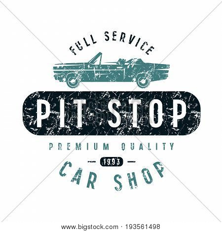 Pit Stop Emblem