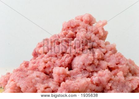 Hamburger.Ready - Hamburger.Minced porc - viande de porc hachée pour préparer et frais.
