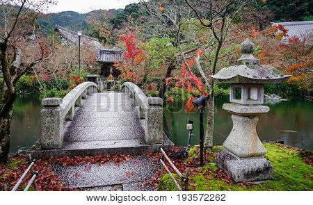 Details Of Shinto Shrine In Kyoto, Japan