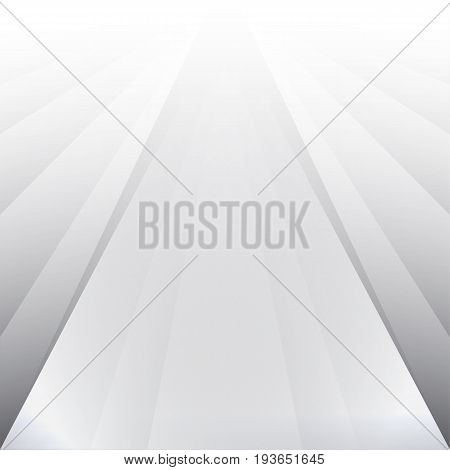 Abstract texture geometric White and gray color technology modern futuristic background, vector illustration