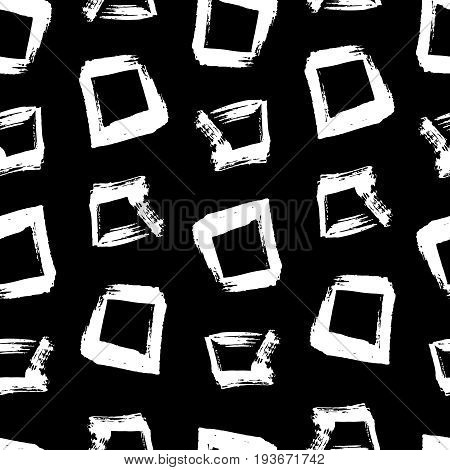 seamless pattern grunge geometry textile. Vector illustration
