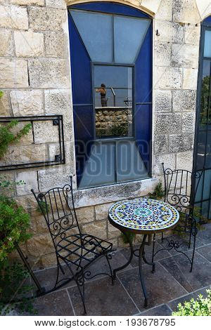 The ancient city of Safed in the north of Israel, the city of Kabbalists