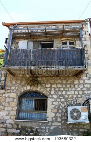 The ancient city of Safed in the north of Israel, the city of Kabbalists