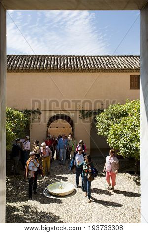 Alhambra Of Granada, Andalusia, Spain