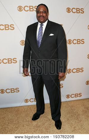 Sportscaster James Brown attends the 2015 CBS Upfront at The Tent at Lincoln Center on May 13, 2015 in New York City.