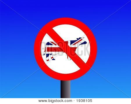 Geen teken van Brits rundvlees