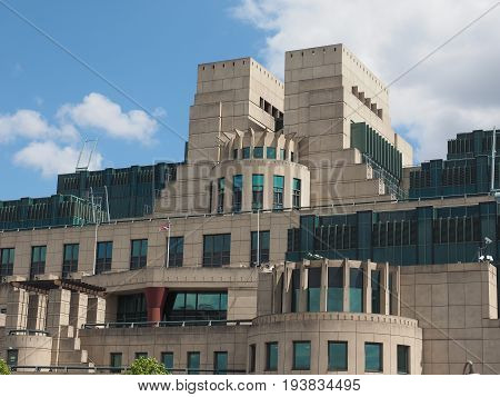 British Secret Service In London