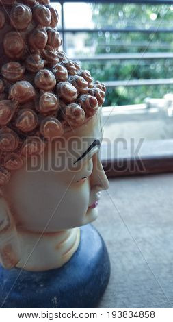 Lord of Buddha statue background out door