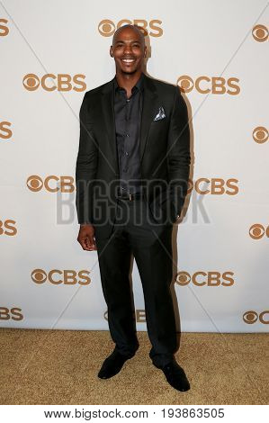 Actor Mehcad Brooks attends the 2015 CBS Upfront at The Tent at Lincoln Center on May 13, 2015 in New York City.
