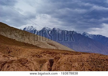view from karakoram highway and valley, Karakoram, Pakistan