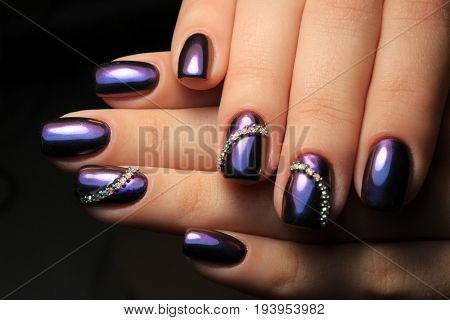 Evening Manicure Nail Design