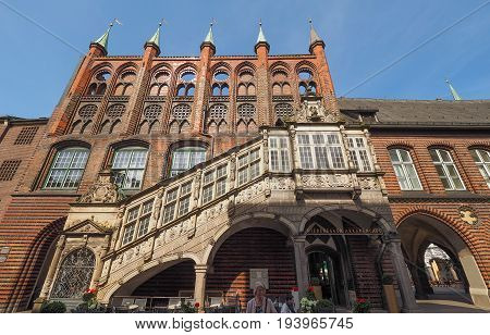 Luebeck Rathaus City Hall