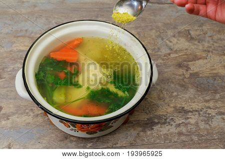 I Make Chicken Broth In Pot Chicken Broth