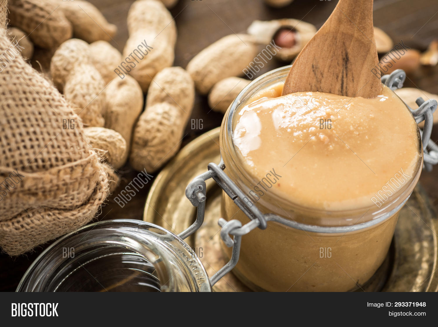 Organic Peanut Butter Image & Photo (Free Trial) Bigstock
