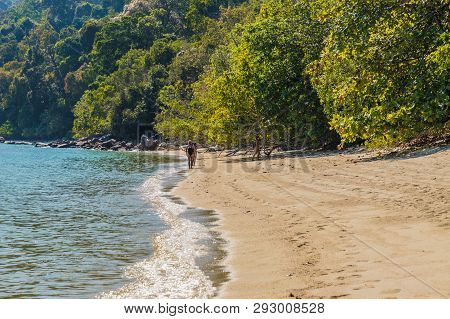 February 2019. Ko Lipe Tarutao National Marine Park Thailand. A View Of In Ko Lipe Tarutao National 