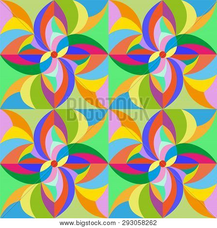 Geometry Minimalistic Artwork Poster With Simple Shape And Figure.