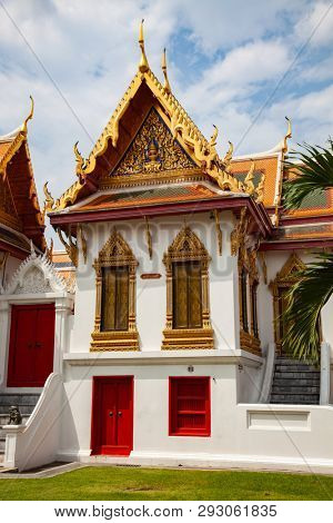 wat Benchamabopit, the Marble temple, Bangkok, Thailand