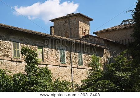 Panocchia vár. Emilia-Romagna. Olaszország.