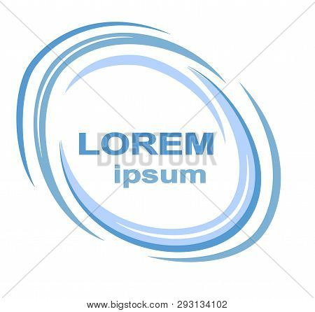 Air Vortex, Cold Wind, Air Circulation, Isolated On White Background, Vector