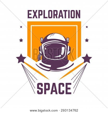 Exploration Space Isolated Icon Spaceman In Pressure Suit