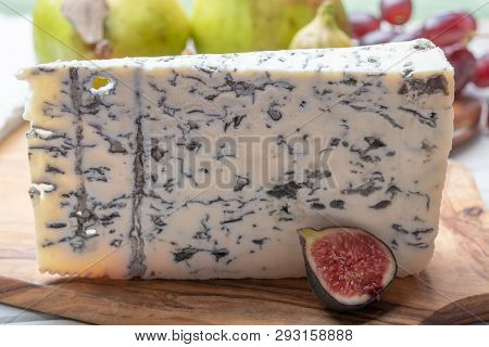 Gorgonzola Picant Italian Blue Cheese, Made From Unskimmed Cow's Milk In North Of Italy