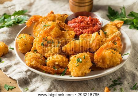Homemade Fried Coconut Shrimp