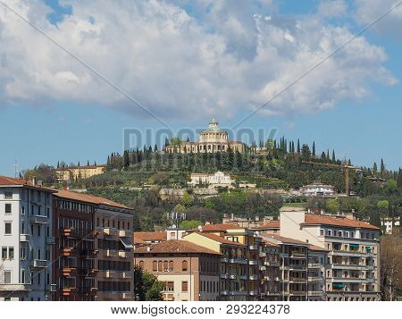 Madonna Di Lourdes Sanctuary In Verona