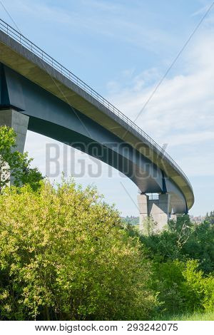 Landmark Bridge Titisee-neustadt Black Forest Germany Europe