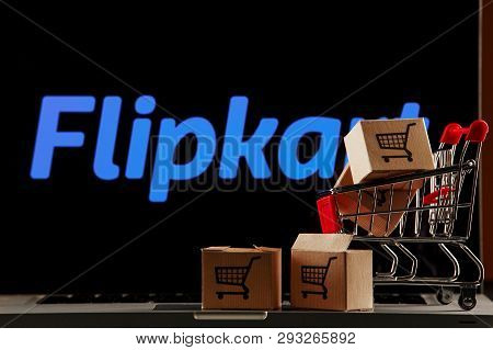 Tula, Russia - February 21, 2019 : Logo Displayed On A Laptop