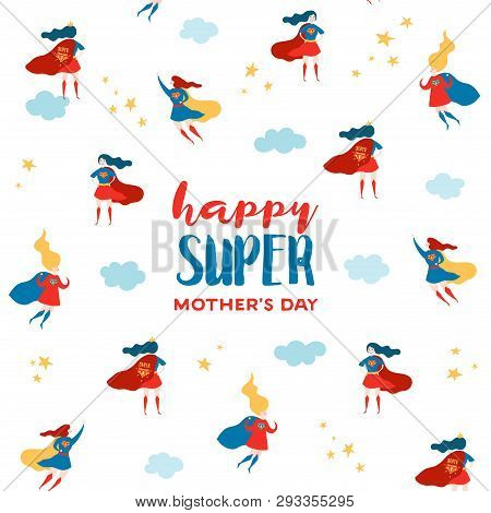 Mothers Day Greeting Vector Photo Free Trial Bigstock
