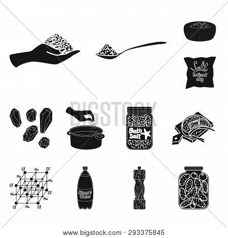 Vector Illustration Of Natural And Baking   Icon. Collection Of Natural And Food Stock Vector Illust